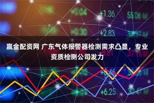 赢金配资网 广东气体报警器检测需求凸显，专业资质检测公司发力